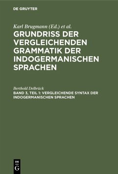 Vergleichende Syntax der indogermanischen Sprachen (eBook, PDF) - Delbrück, Berthold