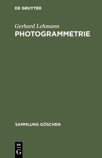 Photogrammetrie (eBook, PDF)