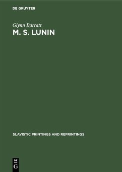 Cover M. S. Lunin (eBook, PDF)