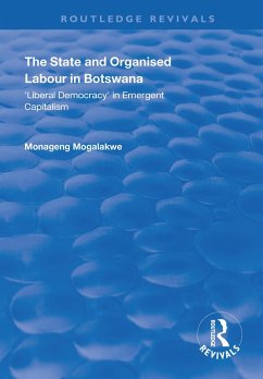 The State and Organised Labour in Botswana (eBook, PDF) Cover The State and Organised Labour in Botswana (eBook, PDF)