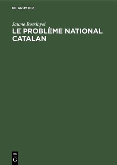Cover Le problème national catalan (eBook, PDF)