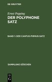 Der cantus-firmus-Satz (eBook, PDF)