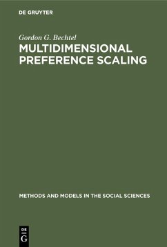 Multidimensional preference scaling (eBook, PDF) - Bechtel, Gordon G.