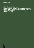 Structural continuity in poetry (eBook, PDF)