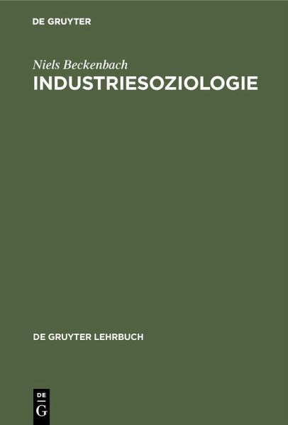 Industriesoziologie (eBook, PDF) Industriesoziologie (eBook, PDF)
