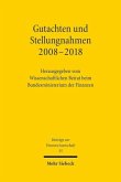 Gutachten und Stellungnahmen 2008-2018