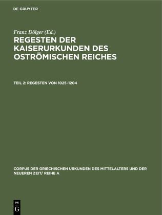Regesten von 1025-1204