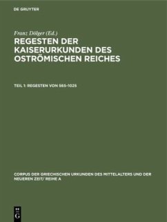 Cover Regesten von 565-1025