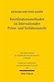 Koordinationsmethoden im Internationalen Privat- und Verfahrensrecht Koordinationsmethoden im Internationalen Privat- und Verfahrensrecht