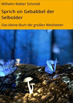 Sprich on Gebabbel der Selbolder (eBook, ePUB) - Schmidt, Wilhelm Walter