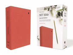 Net Bible, Journal Edition, Cloth Over Board, Coral, Comfort Print - Thomas Nelson