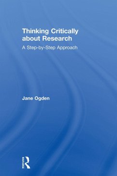 Thinking Critically about Research - Ogden, Jane