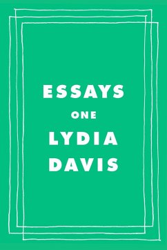 Essays One - Davis, Lydia