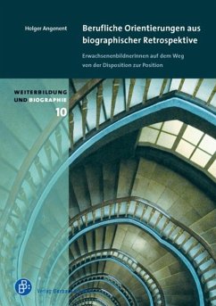 Berufliche Orientierungen aus biographischer Retrospektive (eBook, PDF) - Angenent, Holger