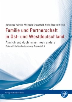 Familie und Partnerschaft in Ost- und Westdeutschland (eBook, PDF)