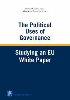 Cover The Political Uses of Governance (eBook, PDF)
