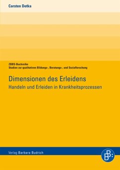 Cover Dimensionen des Erleidens (eBook, PDF)