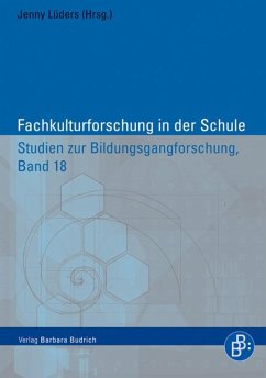 Fachkulturforschung in der Schule (eBook, PDF)