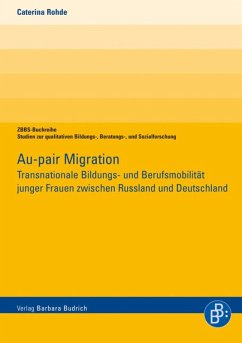 Au-pair Migration (eBook, PDF) - Rohde, Caterina