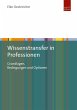 Wissenstransfer in Professionen (eBook,... - Bild 1