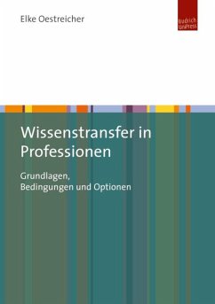 Cover Wissenstransfer in Professionen (eBook, PDF)