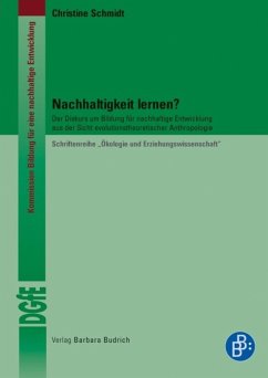 Nachhaltigkeit lernen? (eBook, PDF) - Schmidt, Christine