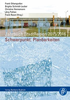 Jahrbuch StadtRegion 2015/2016 Planbarkeiten (eBook, PDF)