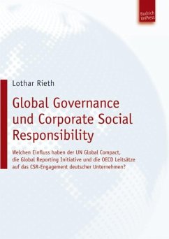 Global Governance und Corporate Social Responsibility (eBook, PDF) - Rieth, Lothar