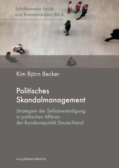 Politisches Skandalmanagement (eBook, PDF) - Becker, Kim Björn