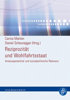 Reziprozität und Wohlfahrtsstaat (eBook, PDF)