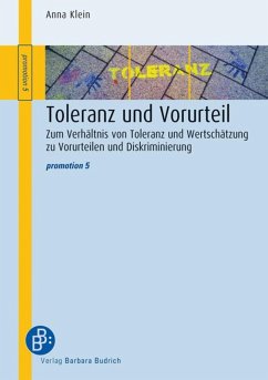 Toleranz und Vorurteil (eBook, PDF) - Klein, Anna