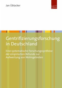 Cover Gentrifizierungsforschung in Deutschland (eBook, PDF)