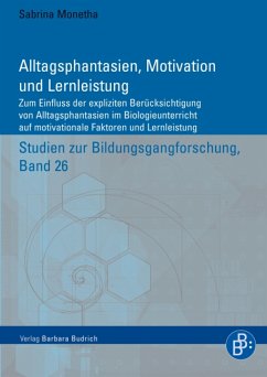 Alltagsphantasien, Motivation und Lernleistung (eBook, PDF) - Monetha, Sabrina