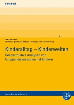 Kinderalltag - Kinderwelten (eBook, PDF) - Bock, Karin