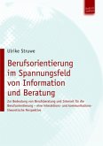 Berufsorientierung im Spannungsfeld von Information und Beratung (eBook, PDF)