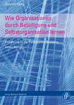 Wie Organisationen durch Beteiligung und Selbstorganisation lernen (eBook, PDF) - König, Joachim