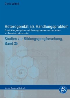 Heterogenität als Handlungsproblem (eBook, PDF) - Wittek, Doris