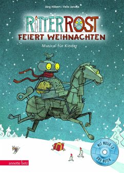 Ritter Rost feiert Weihnachten / Ritter Rost Bd.7 mit Audio-CD - Hilbert, Jörg;Janosa, Felix