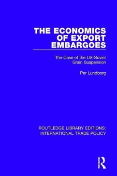 The Economics of Export Embargoes - Lundborg, Per