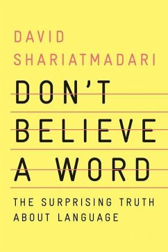 Don't Believe a Word - Shariatmadari, David