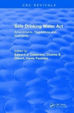 Safe Drinking Water Act (1989) - Calabrese, Edward J