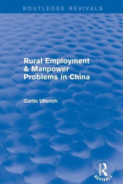 Cover Rural Employment & manpower problems in China