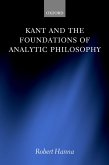 Kant and the Foundations of Analytic Philosophy (eBook, PDF)
