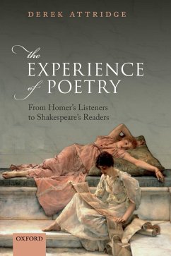 The Experience of Poetry (eBook, PDF) - Attridge, Derek