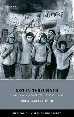 Not In Their Name (eBook, PDF) - Lawford-Smith, Holly