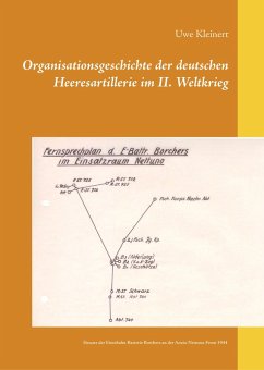 Organisationsgeschichte der deutschen Heeresartillerie im II. Weltkrieg (eBook, ePUB)