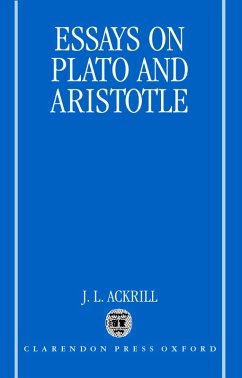 Cover Essays on Plato and Aristotle (eBook, ePUB)