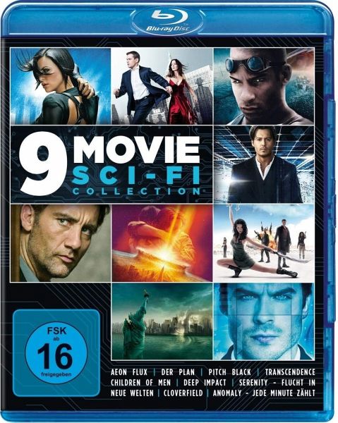 9 Movie Sci-Fi Collection BLU-RAY Box auf Blu-ray Disc - Portofrei bei  bücher.de