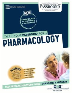 Pharmacology (Cn-49): Passbooks Study Guide Volume 49 - National Learning Corporation