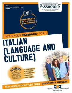 Italian (Language and Culture) (Ap-23): Passbooks Study Guide Volume 23 - National Learning Corporation